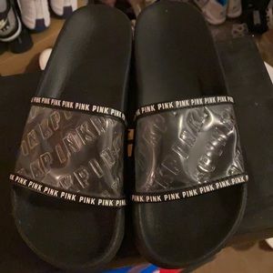 VS Pink See thru slides
